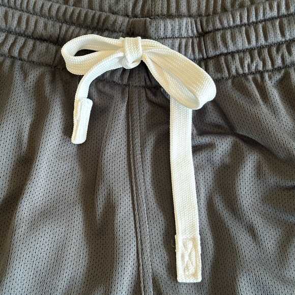 Nike | Y2K Gray Athletic/Track Pants witb Green Stripes, Size XL - Picture 5 of 7